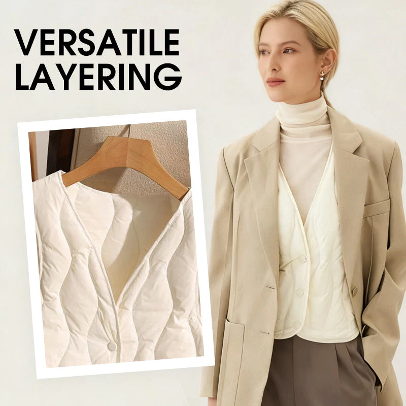 đ„ 65 % DE RĂDUCTION đGilet matelassĂ© chaud pour femme - Image 7