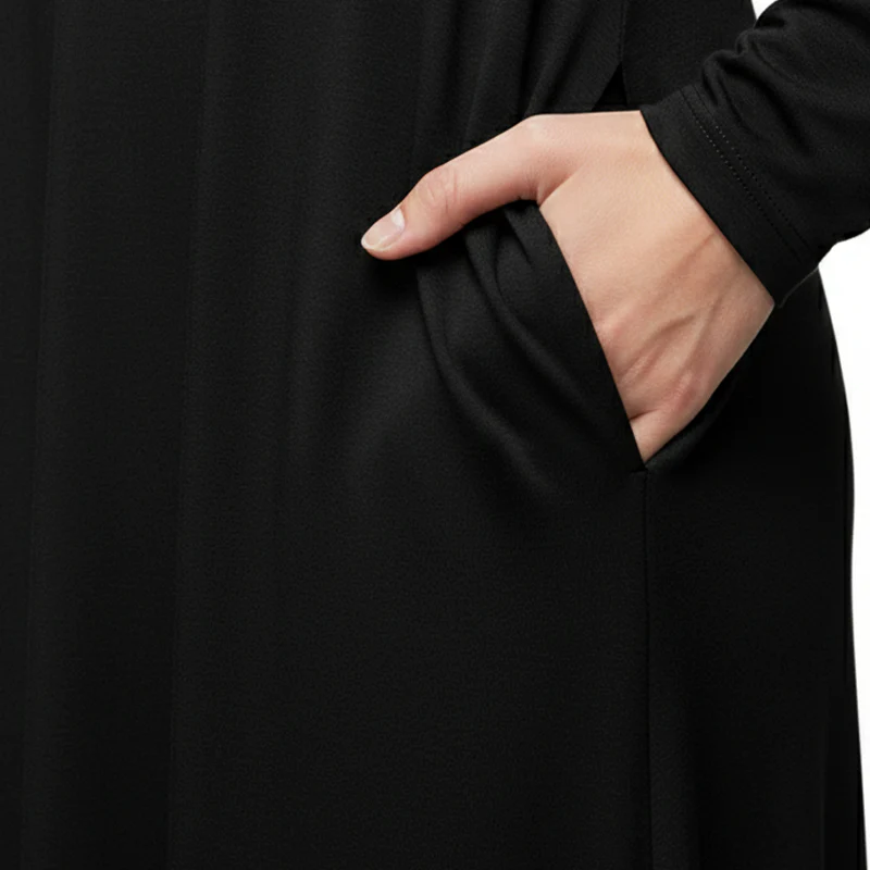 📢📢60 % de réduction !!⏰Robe t-shirt à manches longues pour femme - Image 6