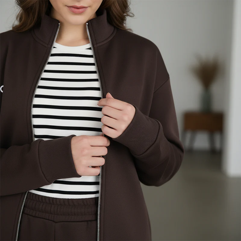 📢📢60% DE RÉDUCTION ! ✨Ensemble décontracté 2 pièces pour femme composé d'un sweat-shirt et d'un pantalon - Image 4