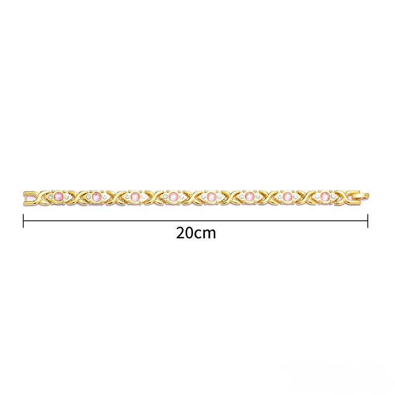 📢📢70 % DE RÉDUCTION !!! 📿💎 Bracelet Femme à Cristaux – Ajustable & Élégant pour Toutes les Occasions - Image 3