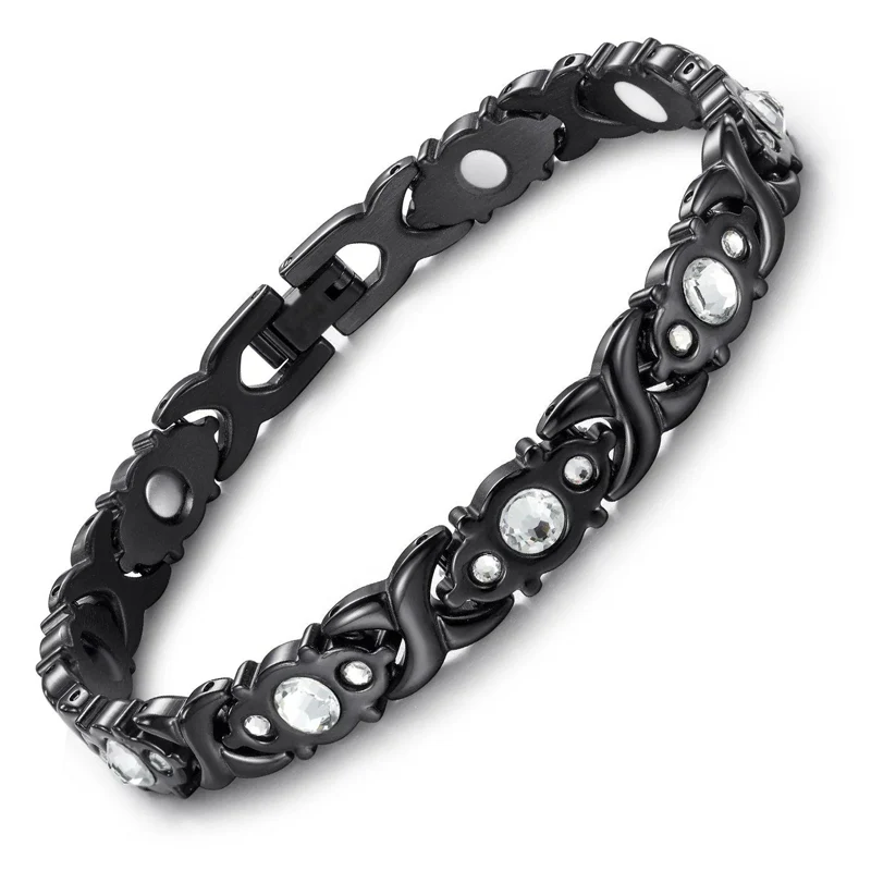 📢📢70 % DE RÉDUCTION !!! 📿💎 Bracelet Femme à Cristaux – Ajustable & Élégant pour Toutes les Occasions - Image 7