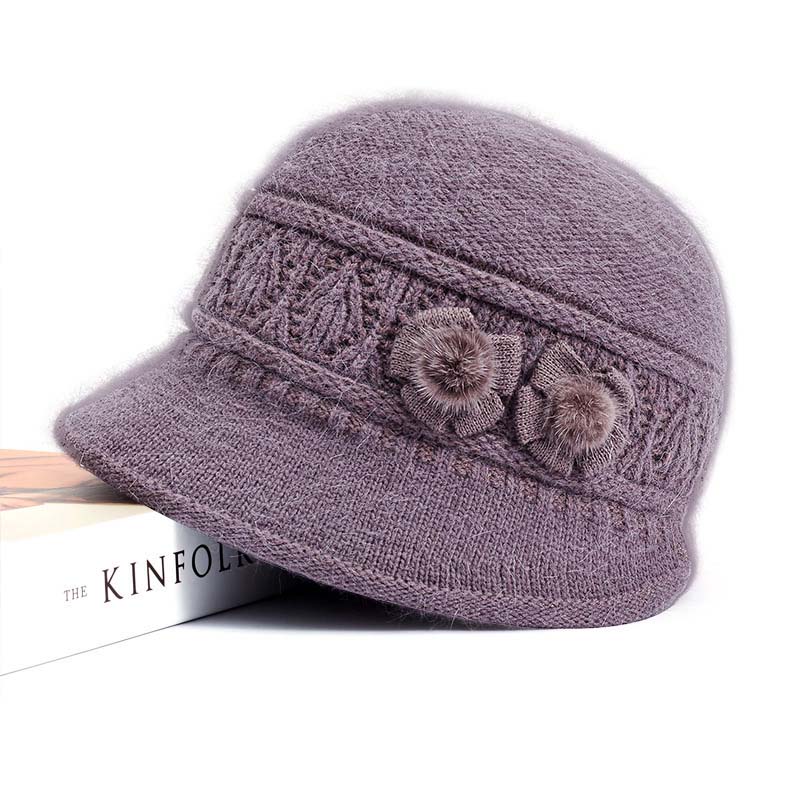 📢📢50 % DE RÉDUCTION !! ⏰Ensemble chapeau et écharpe d'hiver pour femme - Image 14