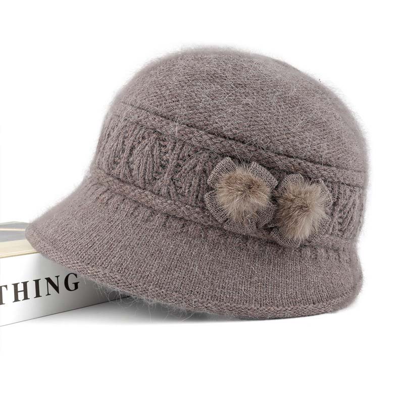 📢📢50 % DE RÉDUCTION !! ⏰Ensemble chapeau et écharpe d'hiver pour femme - Image 2