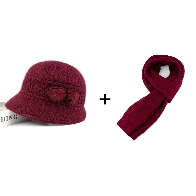 📢📢50 % DE RÉDUCTION !! ⏰Ensemble chapeau et écharpe d'hiver pour femme - Image 22