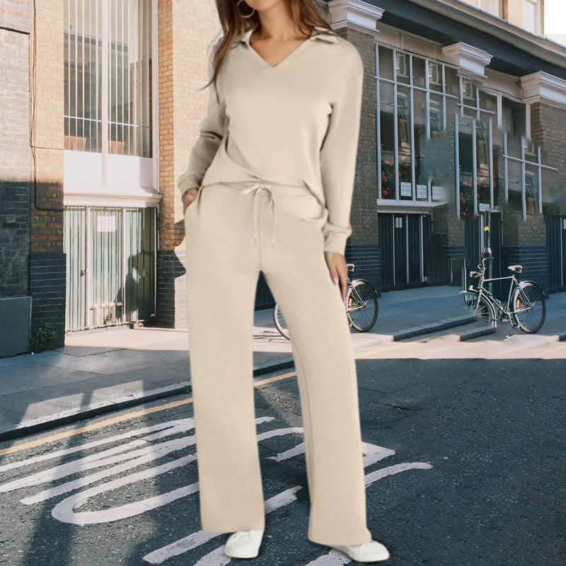 Women’s 2 Piece Lounge Set with Long Sleeves - Image 10