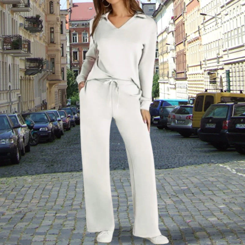 Women’s 2 Piece Lounge Set with Long Sleeves - Image 6