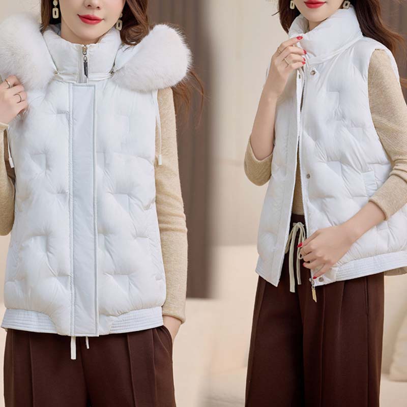 Gilet en duvet léger et décontracté pour femmes - Image 10