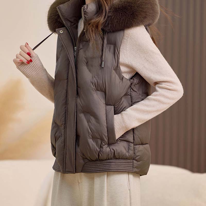 Gilet en duvet léger et décontracté pour femmes - Image 2