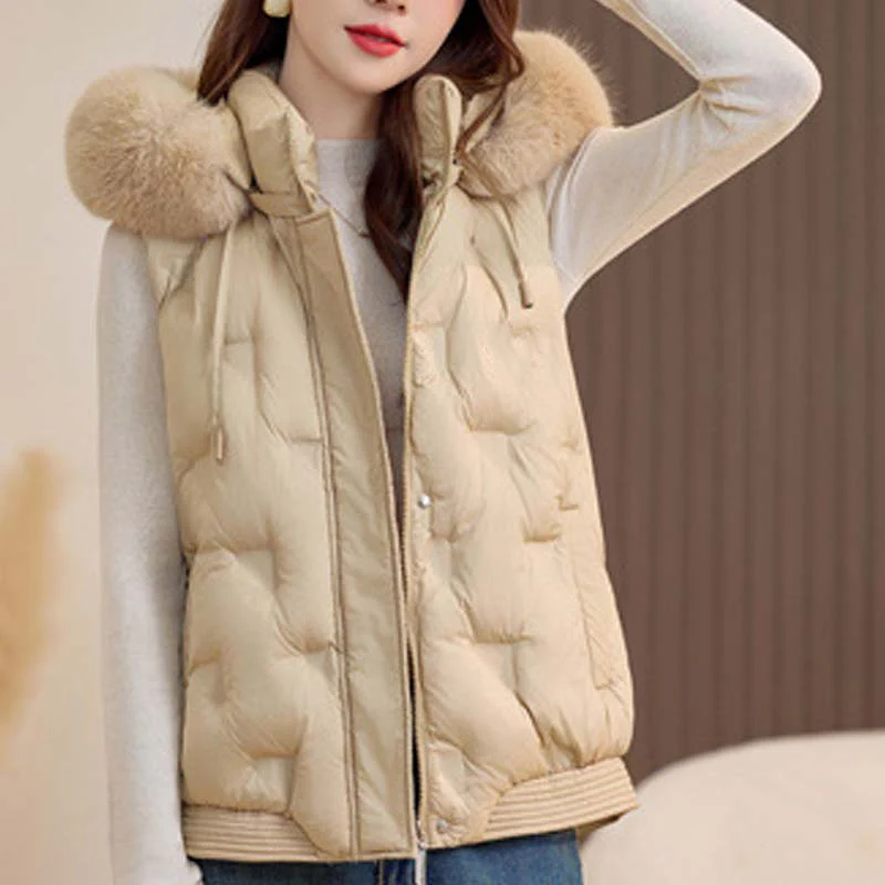 Gilet en duvet léger et décontracté pour femmes - Image 4
