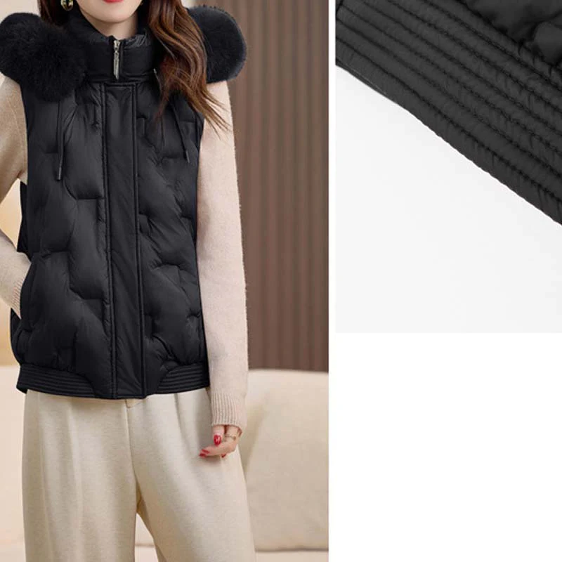 Gilet en duvet léger et décontracté pour femmes - Image 6