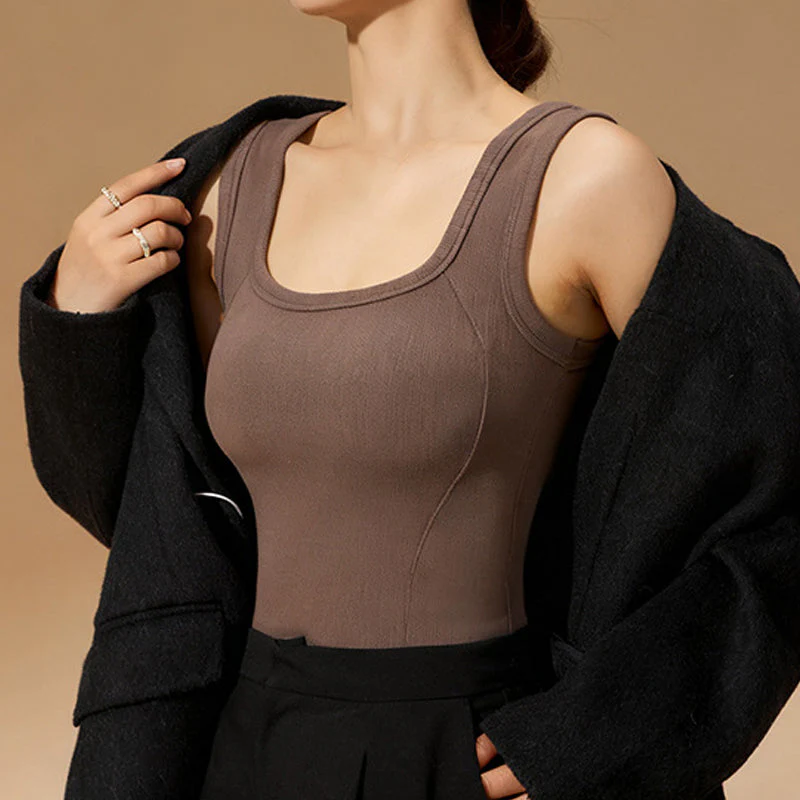 📢📢50% DE RÉDUCTION !!! 🎅Débardeur thermique rembourré confortable pour femmes - Image 2