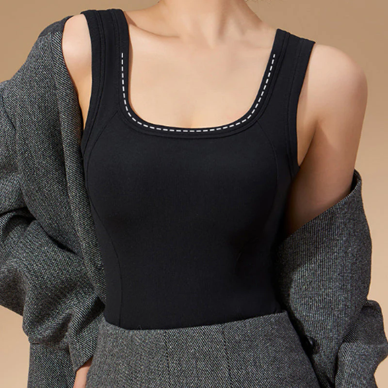 📢📢50% DE RÉDUCTION !!! 🎅Débardeur thermique rembourré confortable pour femmes - Image 3