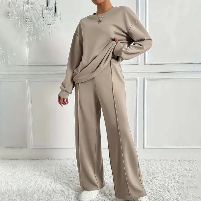 📢📢71 % de réduction!!!📍Ensemble confortable à manches longues et pantalon pour femmes - Image 6