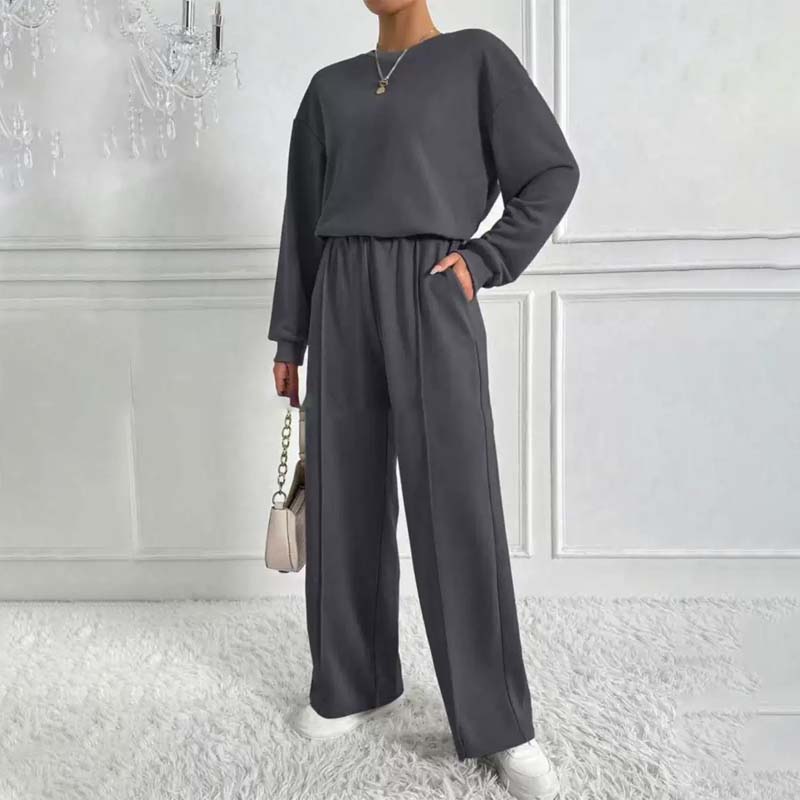 📢📢71 % de réduction!!!📍Ensemble confortable à manches longues et pantalon pour femmes - Image 7