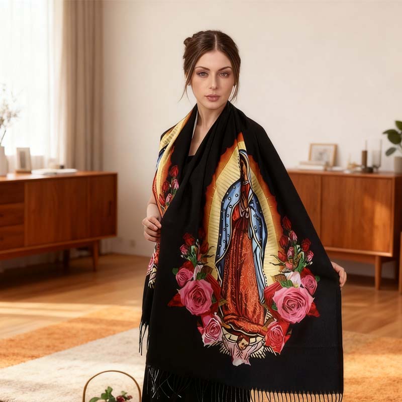 📢📢40% DE RÉDUCTION !!! ✨Élégant foulard à franges souples pour femme - Image 7
