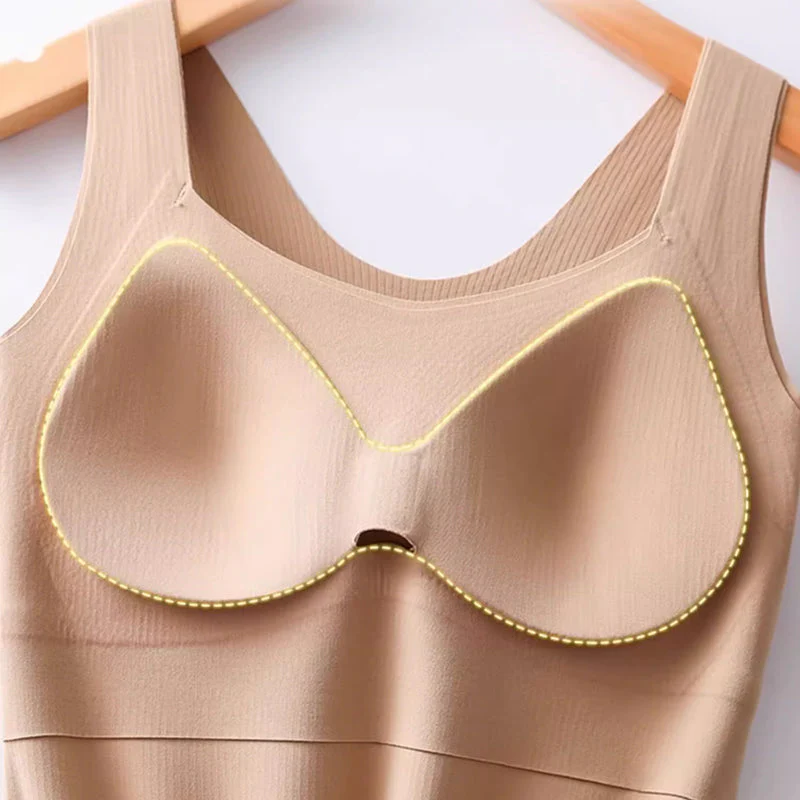 🎊Christmas Pre-sale🎊[Women's Gift] Débardeurs thermiques pour femmes avec soutien-gorge intégré - Image 12