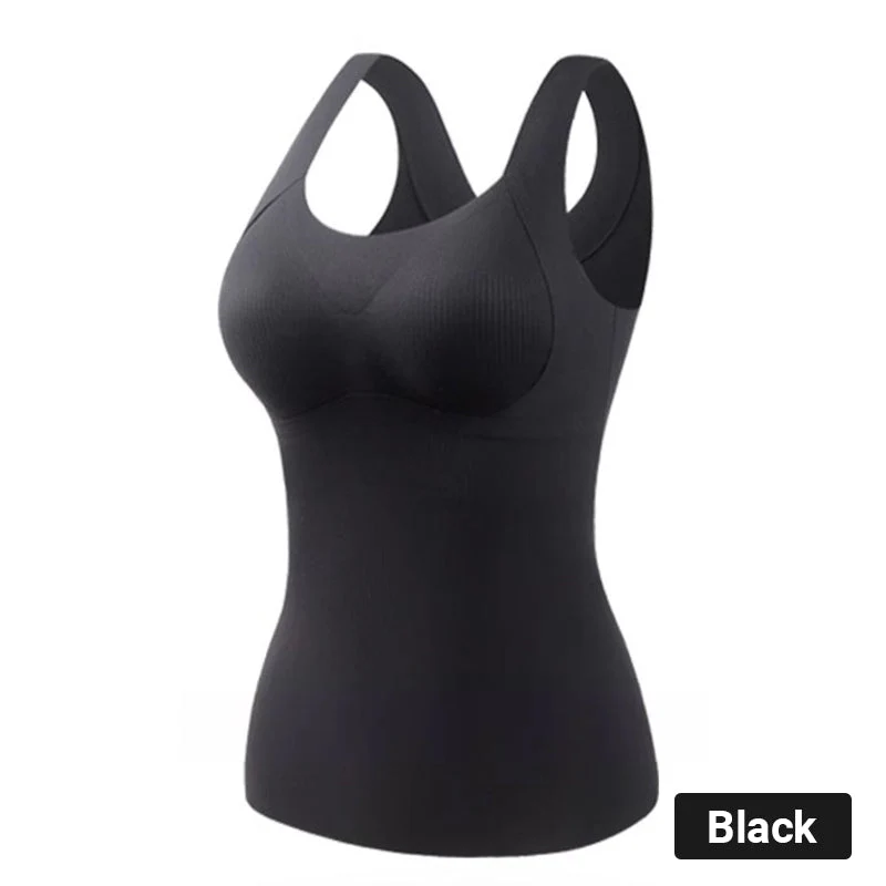🎊Christmas Pre-sale🎊[Women's Gift] Débardeurs thermiques pour femmes avec soutien-gorge intégré - Image 18