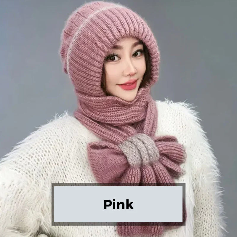 ❄️👩 Cache-Col Intégré Coupe-Vent pour Femme – Confort Tricot Chaud, Oreilles Protégées & Coloris Variés (Idéal pour Toutes les Activités Hivernales) ! - Image 12