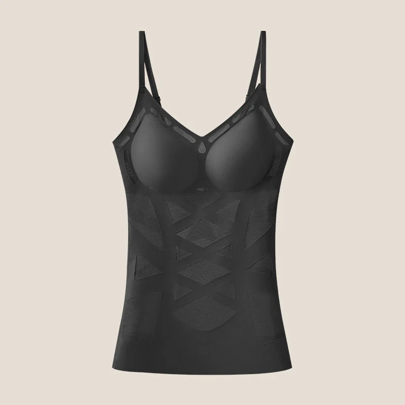 đąđą50 % de rĂ©duction !! â°Camisole gainante sans couture avec soutien-gorge intĂ©grĂ© pour femme - Image 10