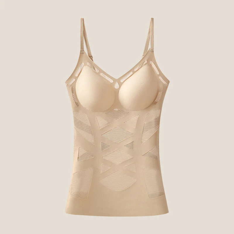 đąđą50 % de rĂ©duction !! â°Camisole gainante sans couture avec soutien-gorge intĂ©grĂ© pour femme - Image 9