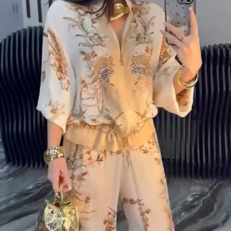 ✨ Vente chaude 49% de réduction 🌸 Élégant zip Set de deux pièces pour femmes - Image 10