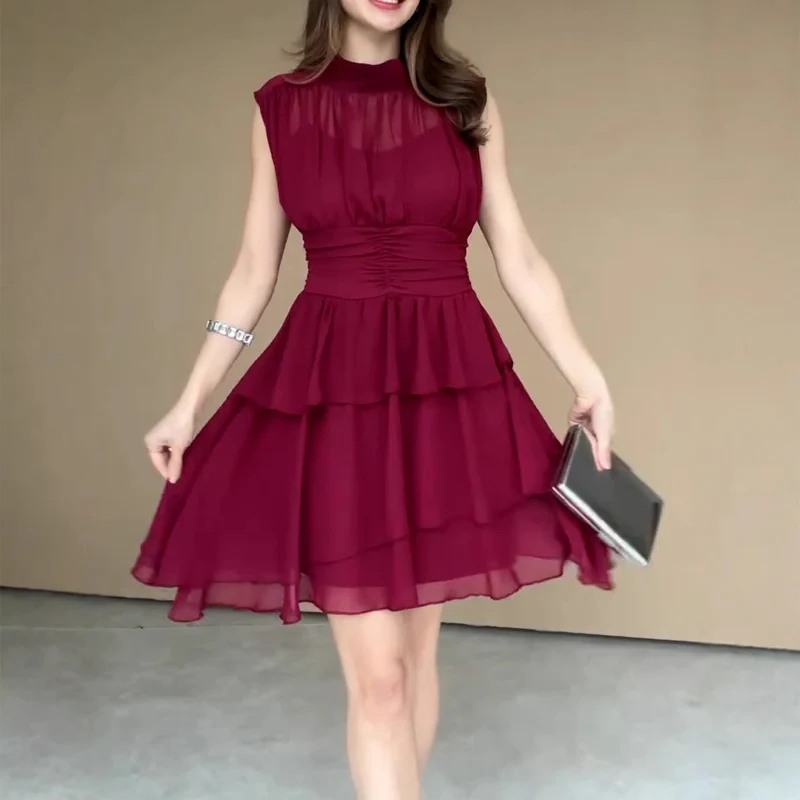 📢63% de réduction limitée en été🌸Robe à couches sans manches pour femmes💥👱‍♀️ - Image 3