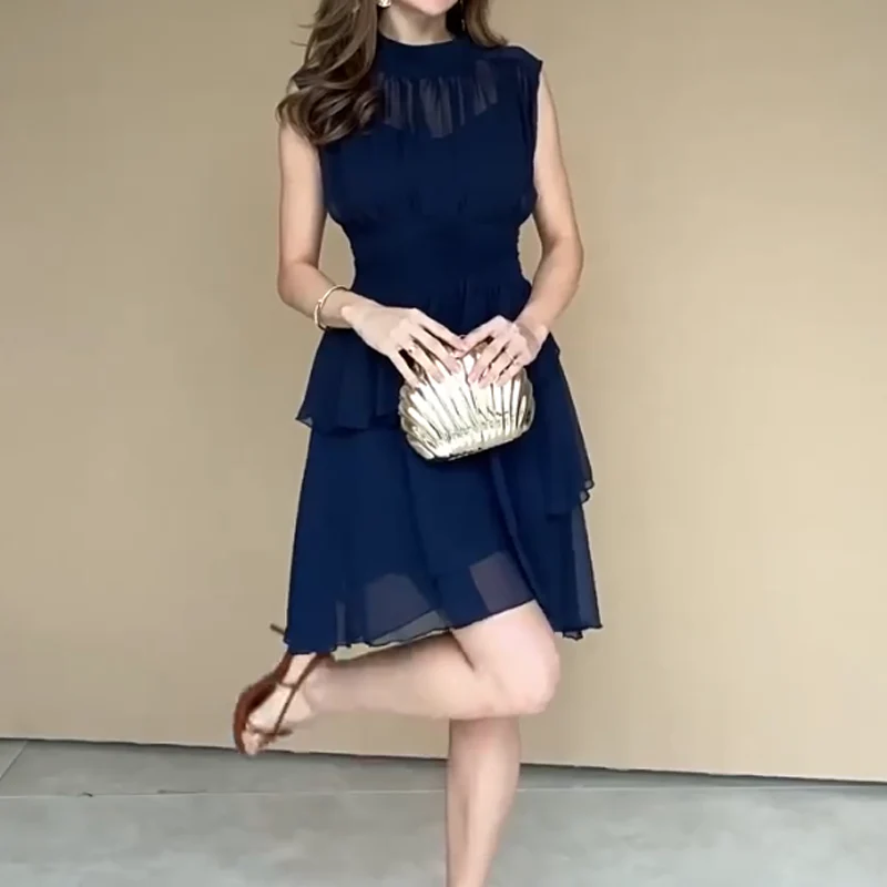 📢63% de réduction limitée en été🌸Robe à couches sans manches pour femmes💥👱‍♀️ - Image 5