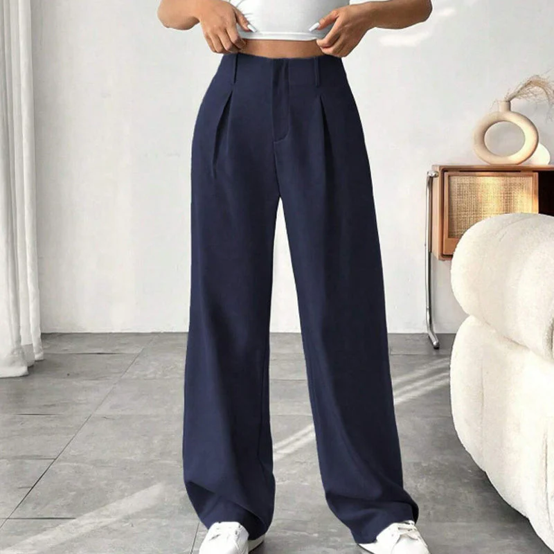 📢📢60 % de réduction !!⏰Pantalon large à taille haute pour femme - Image 6