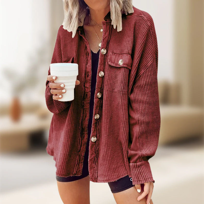 ⌛⌛⌛Nouveautés à -60% : Dernières 3 heures !🚀🚀-Veste ample élégante pour femme - Image 5
