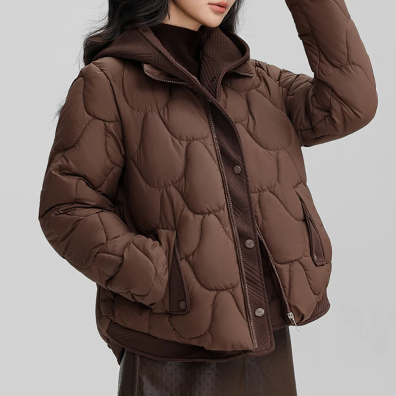 🔥Pré-réchauffement hivernal - Remises énormes🔥Women's Thick Warm Short Jacket - Image 13