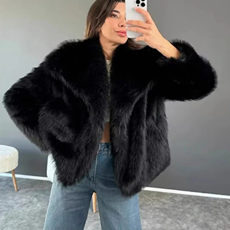 【🔥🔥🔥Nouveaux produits】2024 Vestes d'hiver en fausse fourrure pour femmes - Image 10