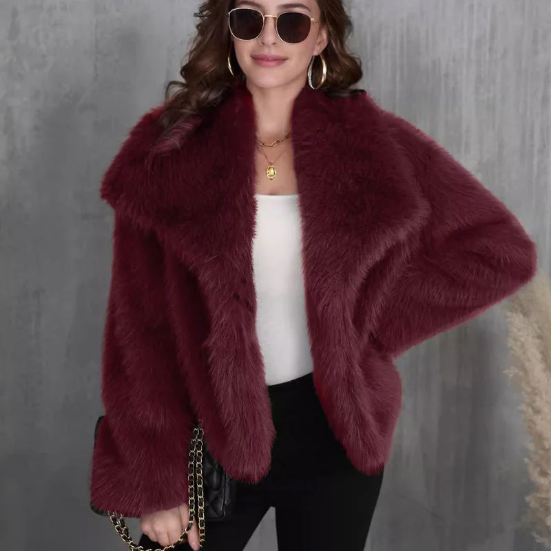 【🔥🔥🔥Nouveaux produits】2024 Vestes d'hiver en fausse fourrure pour femmes - Image 11