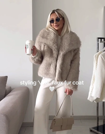 【🔥🔥🔥Nouveaux produits】2024 Vestes d'hiver en fausse fourrure pour femmes - Image 12