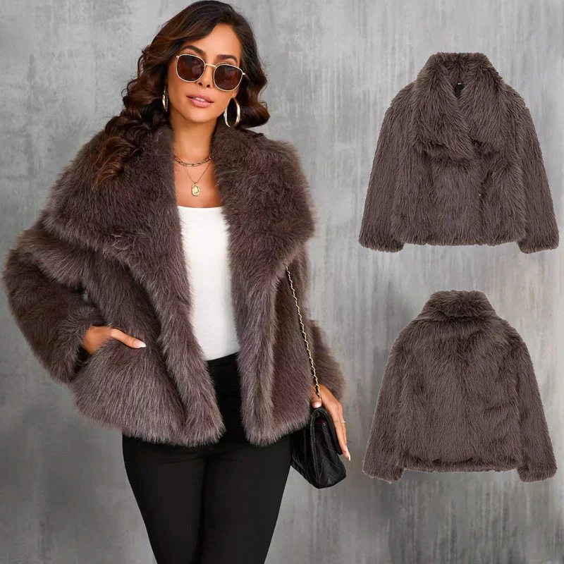 【🔥🔥🔥Nouveaux produits】2024 Vestes d'hiver en fausse fourrure pour femmes - Image 2