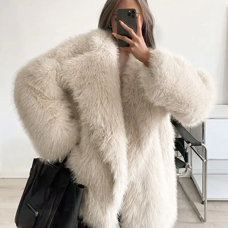 【🔥🔥🔥Nouveaux produits】2024 Vestes d'hiver en fausse fourrure pour femmes - Image 4