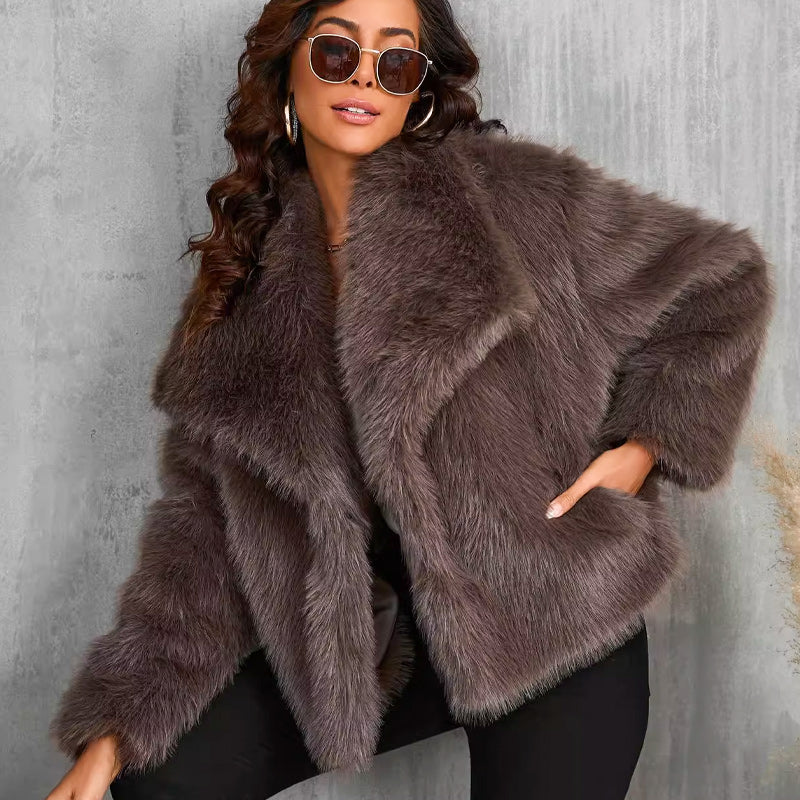 【🔥🔥🔥Nouveaux produits】2024 Vestes d'hiver en fausse fourrure pour femmes - Image 7