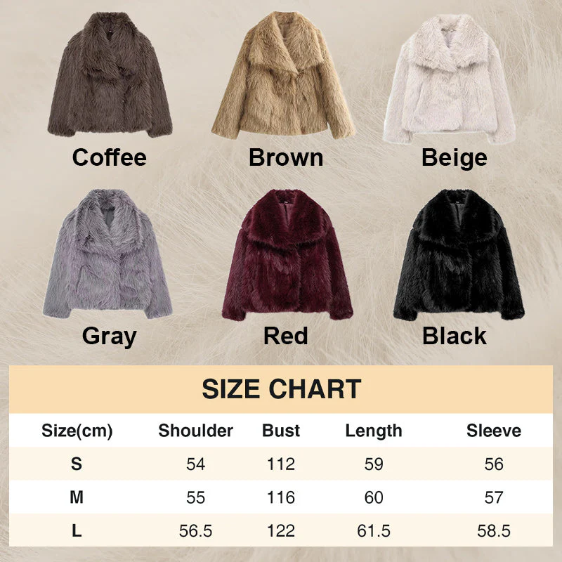 【🔥🔥🔥Nouveaux produits】2024 Vestes d'hiver en fausse fourrure pour femmes - Image 8