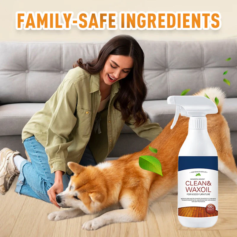 Wood Floor Cleaner & Polish Spray - Image 5
