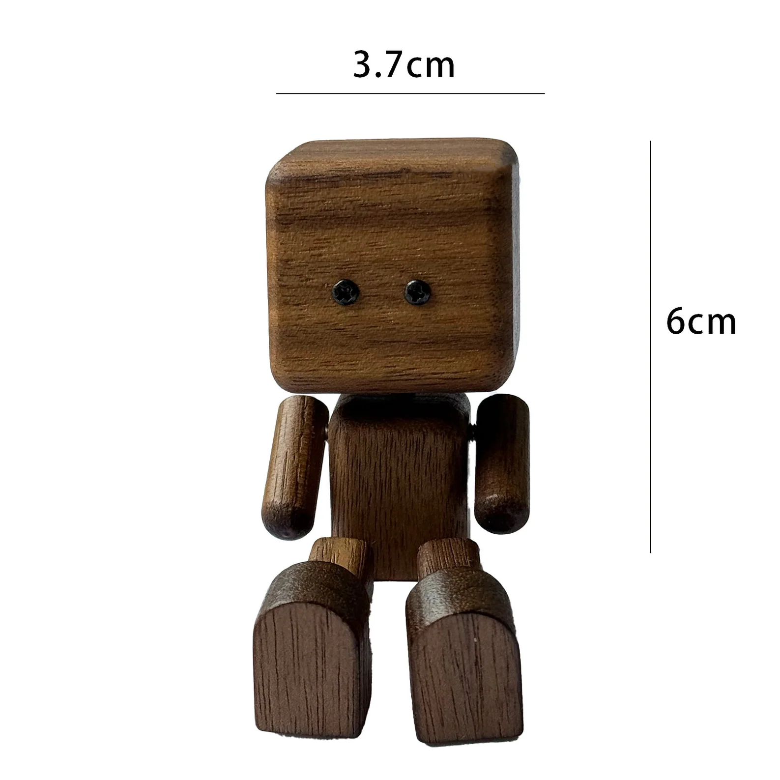 🔥 DERNIER JOUR DE PROMOTION - 50 % DE RÉDUCTION 🔥Charmante petite figurine en bois qui se balance - Image 12