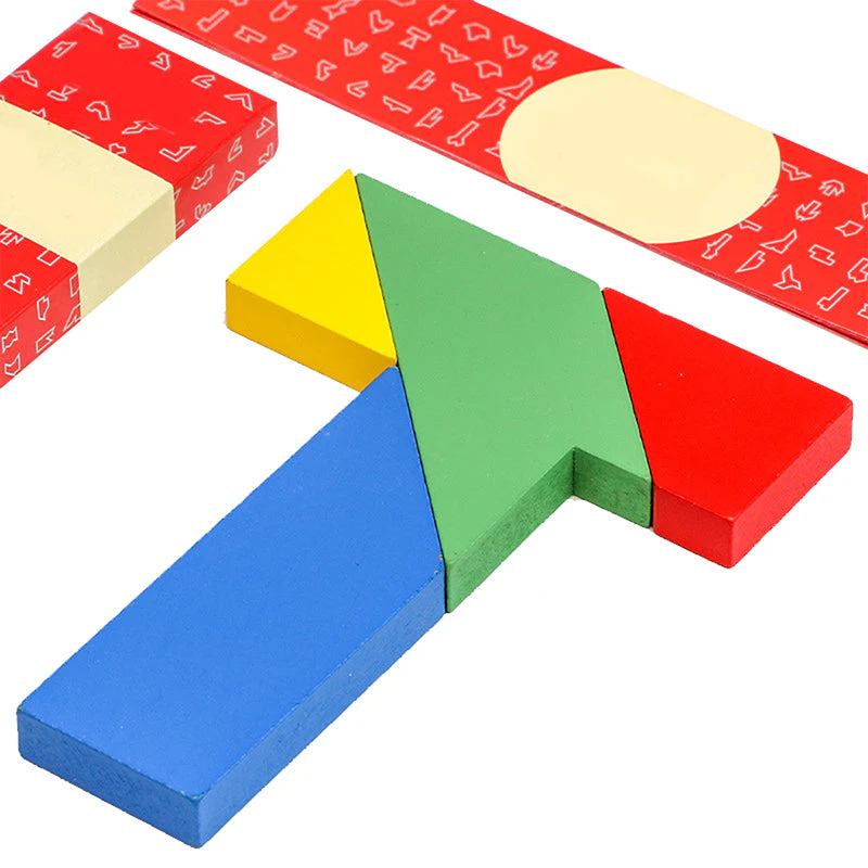 【🎁Jeu de Noël🎁】🧩Puzzle éducatif en bois en forme de T - Image 9