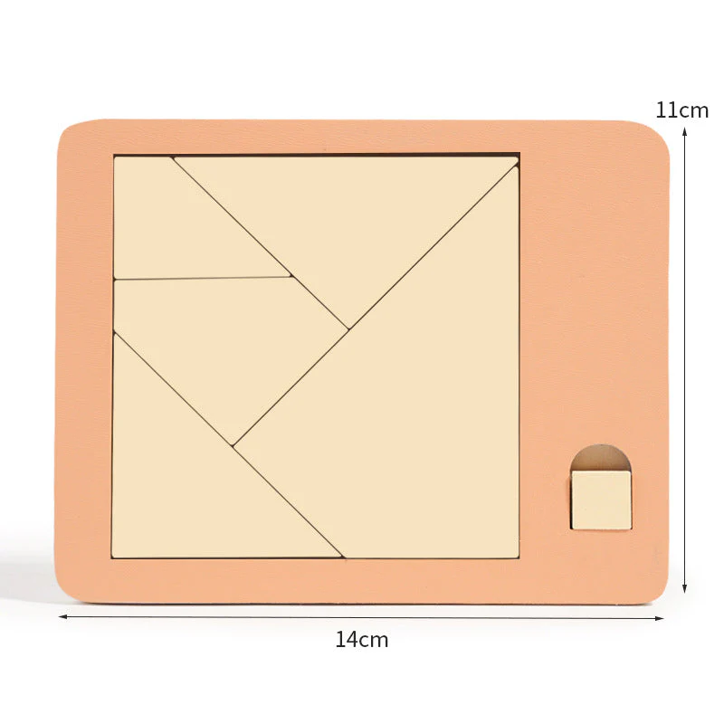 📢📢50% DE RÉDUCTION !!!✨Jeu de puzzle en bois Tangram Board - Image 10