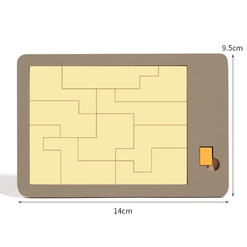 📢📢50% DE RÉDUCTION !!!✨Jeu de puzzle en bois Tangram Board - Image 12