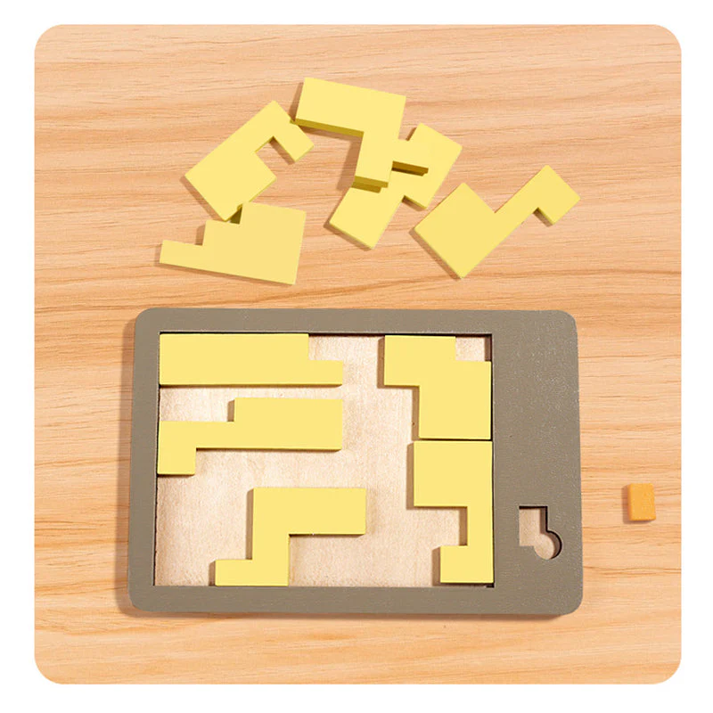📢📢50% DE RÉDUCTION !!!✨Jeu de puzzle en bois Tangram Board - Image 6
