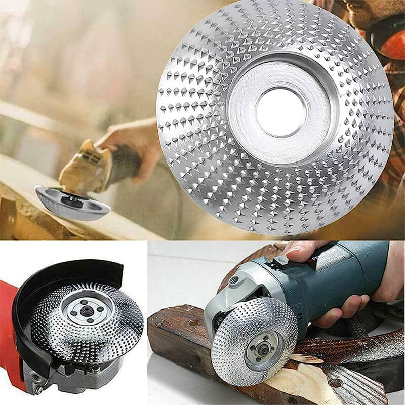 📢📢Soldes : Liquidation totale⚒️ Disque à Bois pour Meuleuse d'Angle - Conçu pour la Sculpture et le Ponçage du Bois - Sécuritaire et Efficace, Idéal pour le Travail du Bois - Image 6