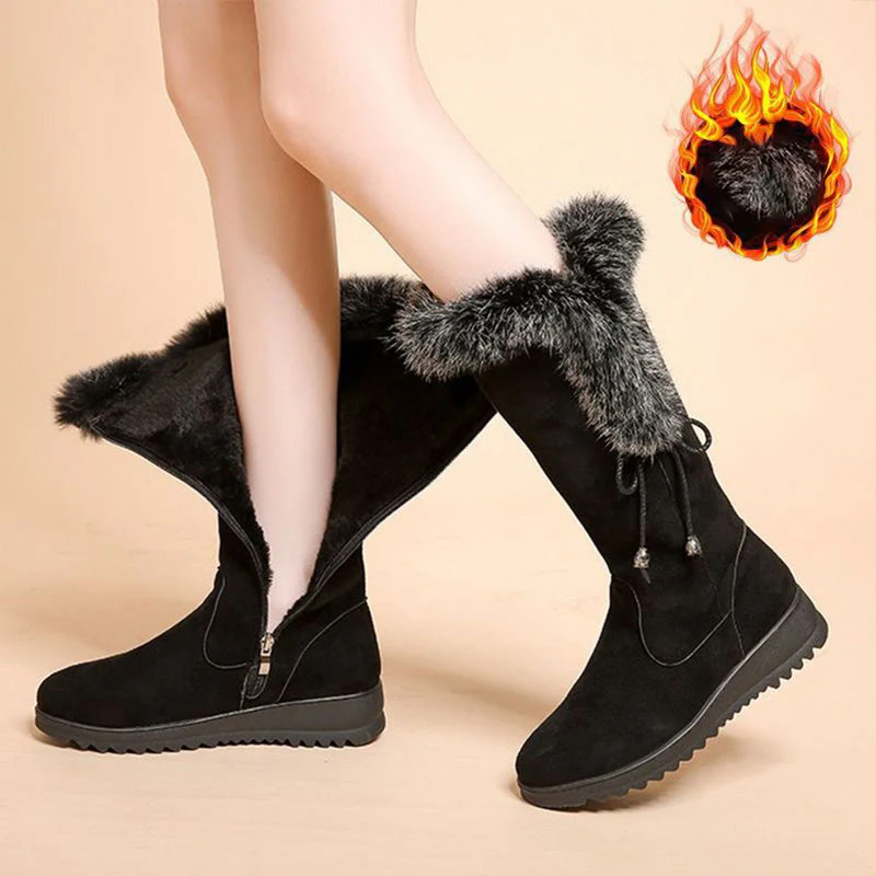 📢📢70 % de réduction !! ⏰ Bottes pour femmes chaudes, antidérapantes et résistantes❄️ - Image 6