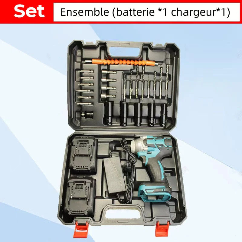 ✨Durée limitée 64% de réduction✨🔧Clé à chocs à couple élevé avec batterie au lithium✈️ livraison gratuite - Image 13