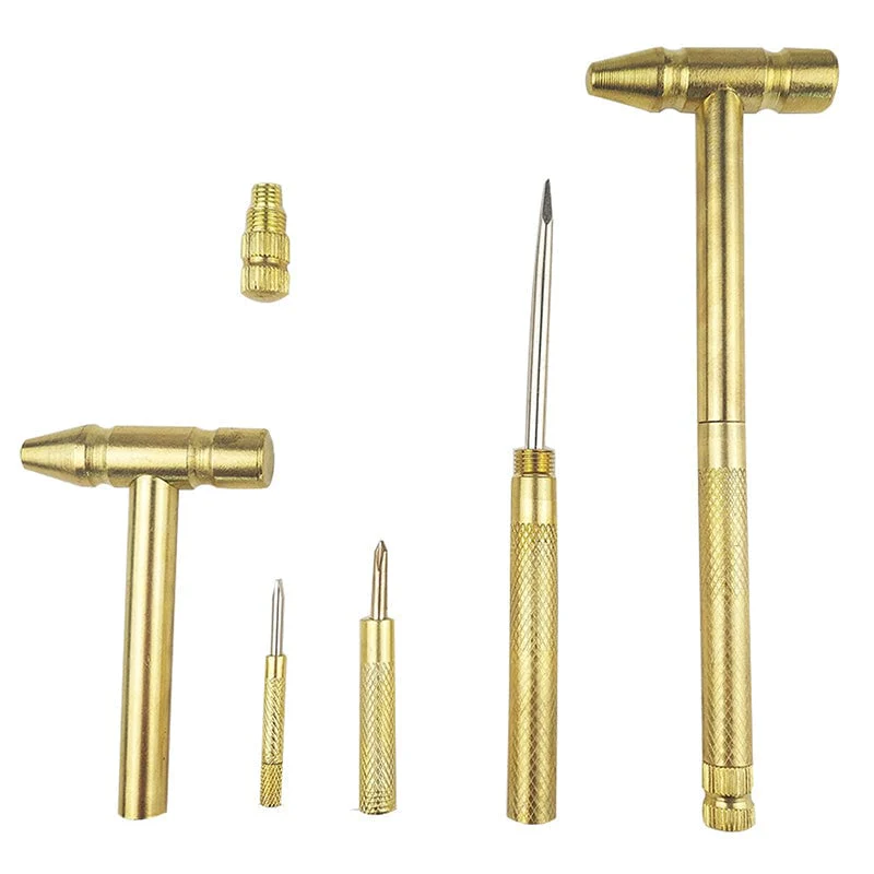 📢📢50 % de réduction !! ⏰Ensemble d'outils à main 5 en 1 : mini marteau et tournevis - Image 11
