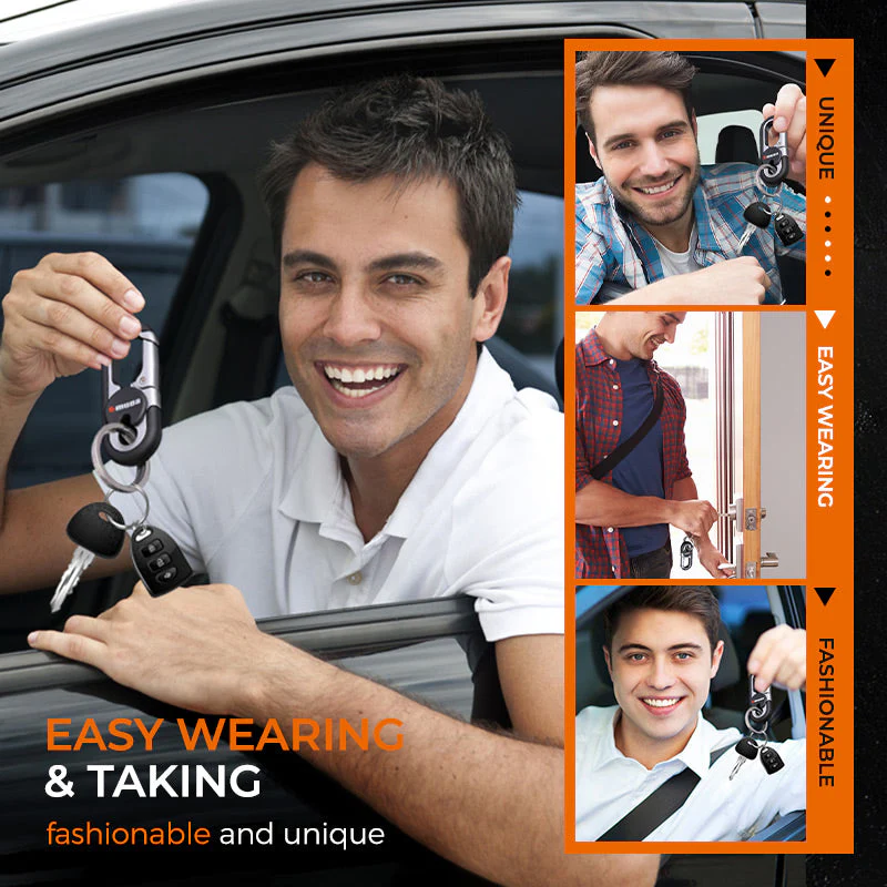 🔐Réductions spéciales à durée limitée🔐Porte-clés de voiture pour hommes - Image 6