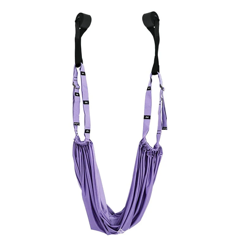 📢📢70 % DE RÉDUCTION !!🎅 Corde de Yoga Aérienne ZenFlex pour Soulager les Maux de Dos ! 💜 Étirements Ciblés + Portable + Récupération Rapide - Image 13