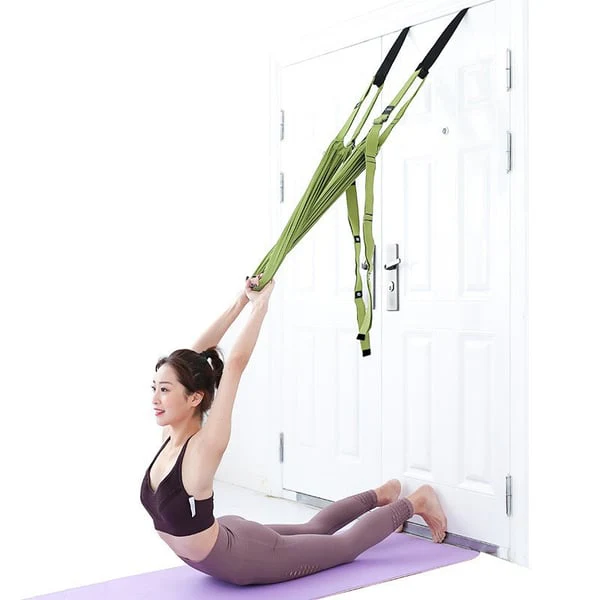 📢📢70 % DE RÉDUCTION !!🎅 Corde de Yoga Aérienne ZenFlex pour Soulager les Maux de Dos ! 💜 Étirements Ciblés + Portable + Récupération Rapide - Image 5